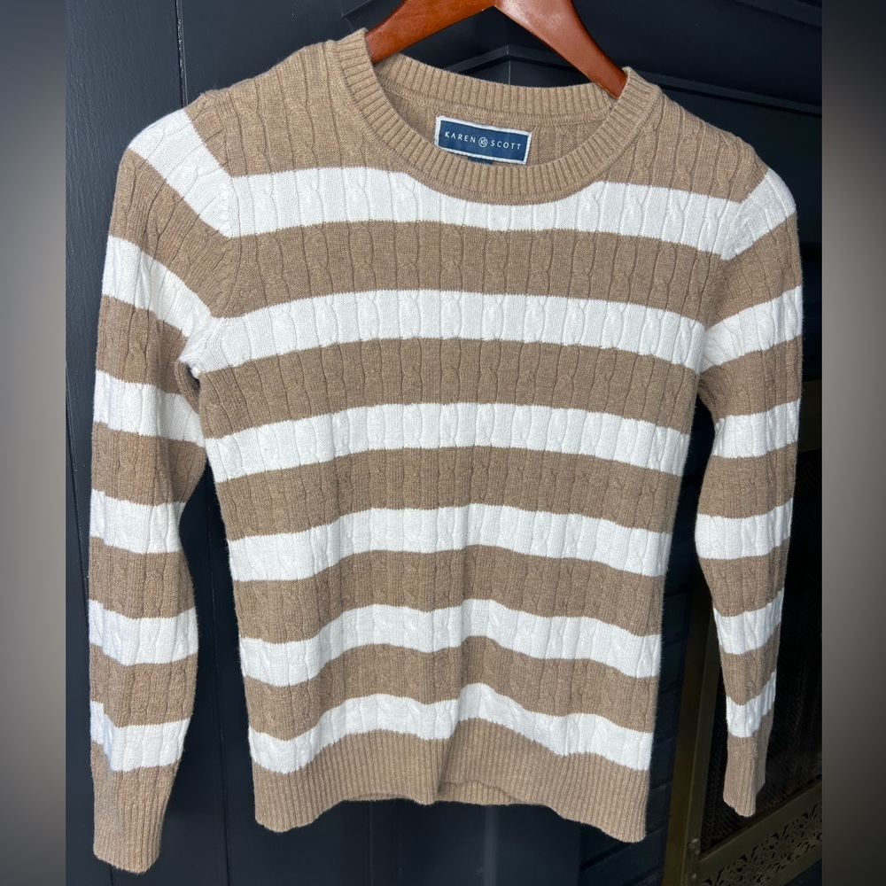 Karen scott knitted sweater size PP 0-2